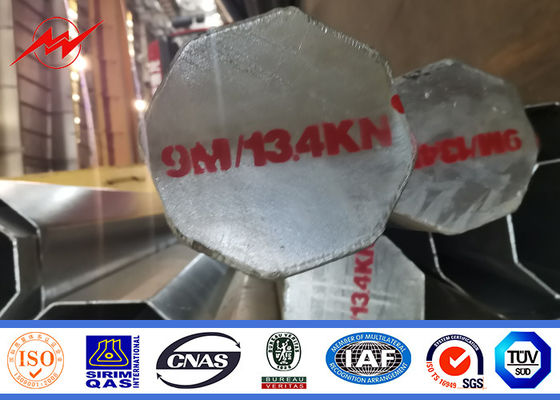 l'immersion chaude tubulaire en acier de 10kv-500kv Polonais a galvanisé électrique