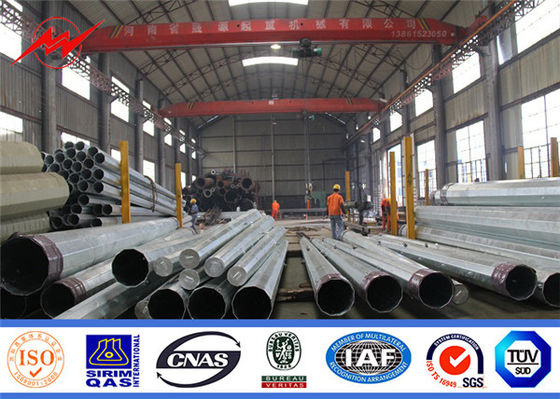 25ft 30ft 35ft Polonais 40ft tubulaire pour l'industrie électrique
