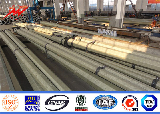 GV 25ft Polonais en acier galvanisé octogonal Nea Standard