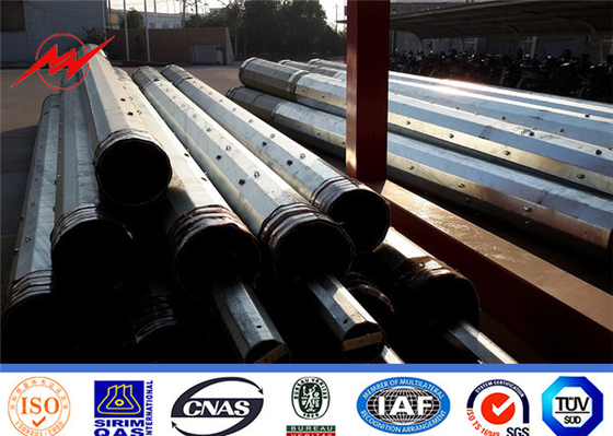 élém. élect. octogonal de 25ft Nea Standard Galvanized Steel Pole