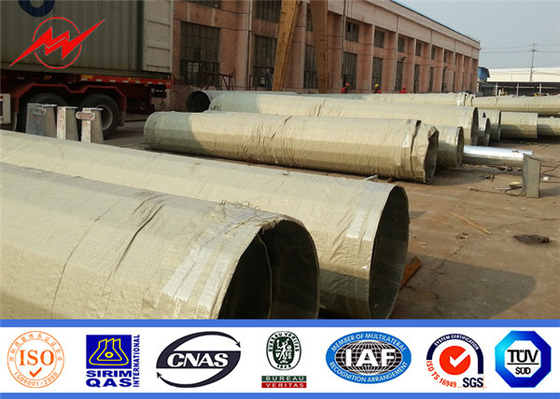 élém. élect. octogonal de 25ft Nea Standard Galvanized Steel Pole