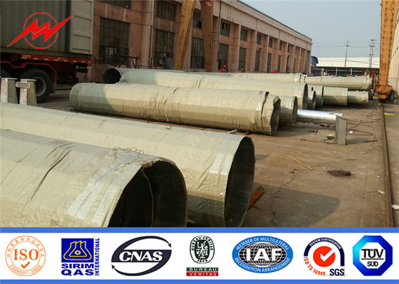 élém. élect. octogonal de 25ft Nea Standard Galvanized Steel Pole