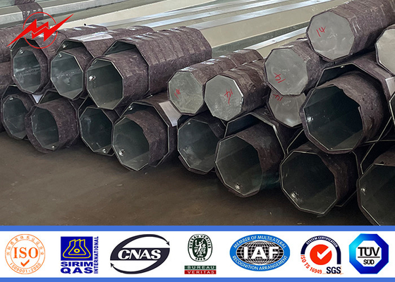 Immersion chaude de Nea Standard Electric Steel Pole galvanisée pour la transmission 550kv