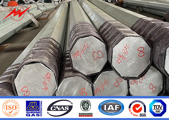 Immersion chaude de Nea Standard Electric Steel Pole galvanisée pour la transmission 550kv