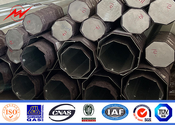 ASTM A 123 Poteaux en acier 10m 11,8m 13m 14m 20m 5-50KN Pour la construction