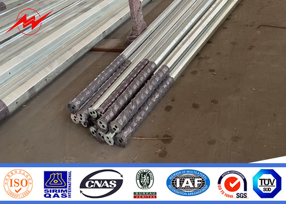 60FT 65FT 1280kg Pole électrique personnalisable pour différents marchés et exigences de pays