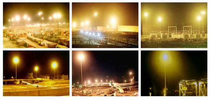 haute route de Polonais léger de mât de 15M LED/OIN élevée 9001 de Polonais d'éclairage mât d'aéroport 2