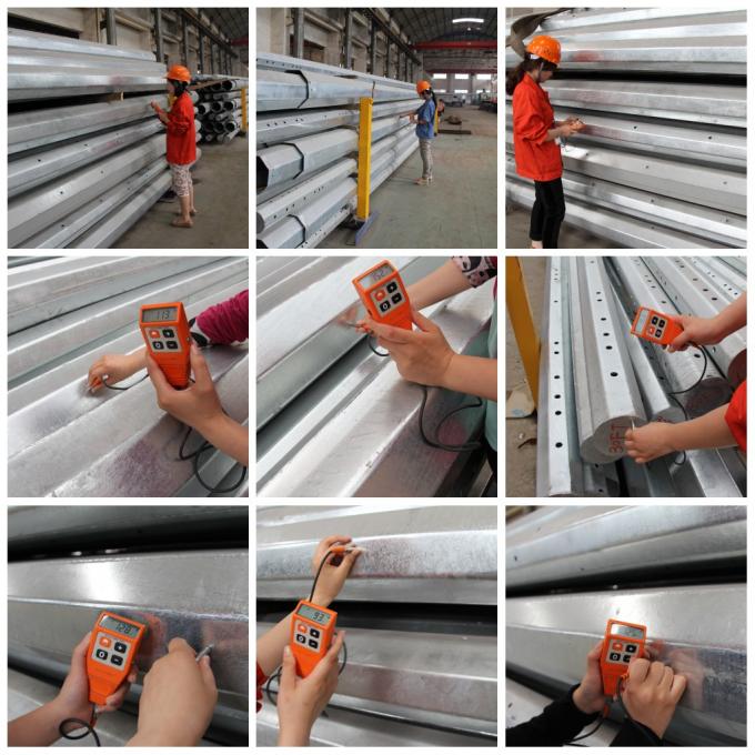 Jiangsu milky way steel poles co.,ltd Contrôle de qualité 3